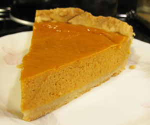 picture of a pumpkin pie